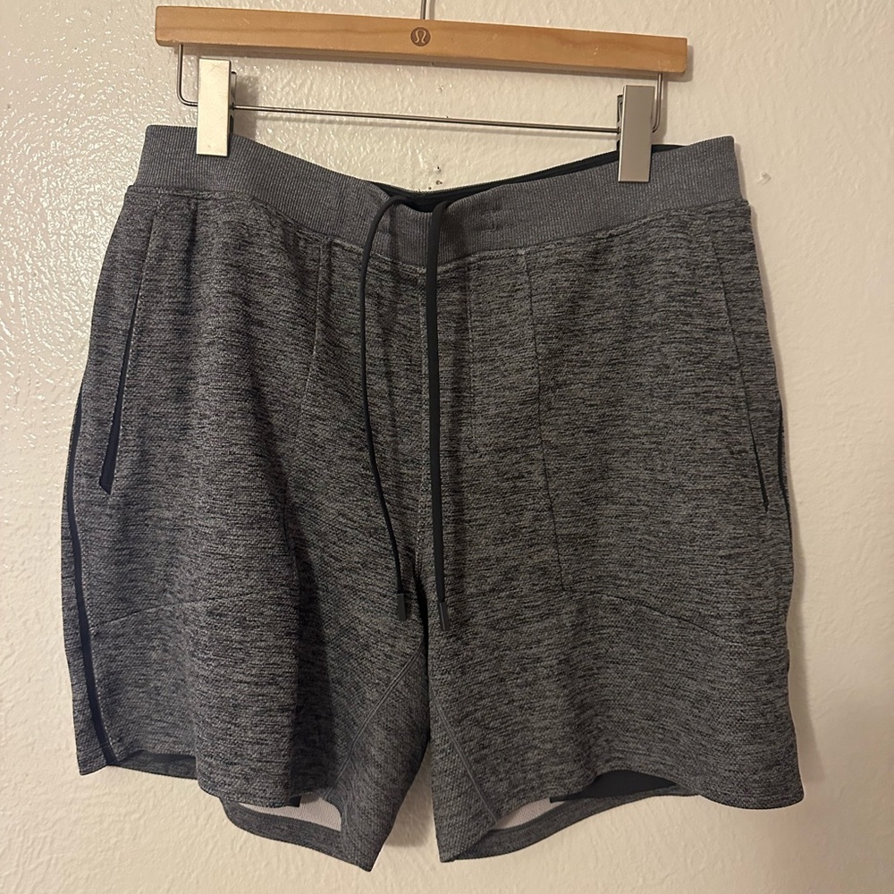 Lululemon Athletica Heather Gray Athletic Shorts